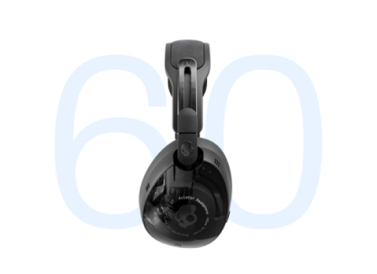 Skullcandy Aviator 900 ANC Wireless Noise Cancelling Over-Ear Headphones - Black